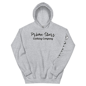 Primo Stars clothing company front/ crest back bl Unisex Hoodie