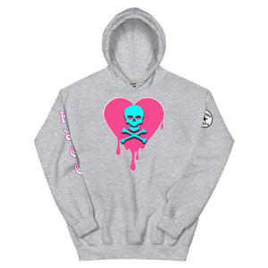 Skull Heart Drips PLB Unisex Hoodie