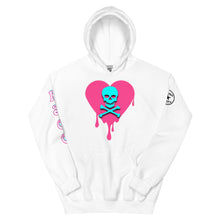 Load image into Gallery viewer, Skull Heart Drips PLB Unisex Hoodie
