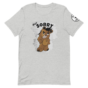 Not sorry logo bear Short-Sleeve Unisex T-Shirt