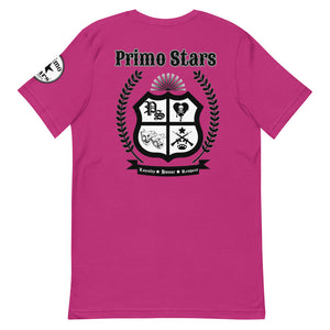 Primo Stars Crest Chest Short-Sleeve Unisex T-Shirt
