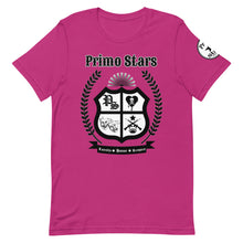 Load image into Gallery viewer, Primo Stars Crest Short-Sleeve Unisex T-Shirt
