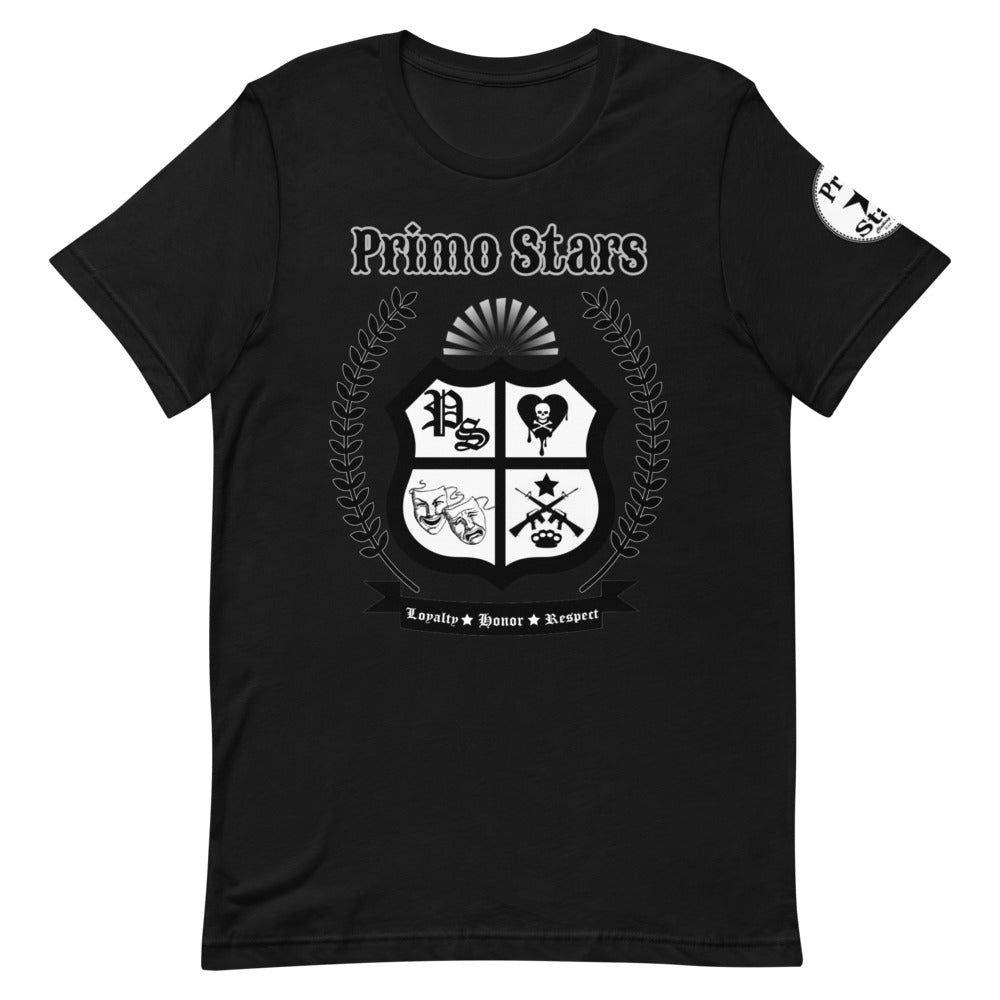 Primo Stars Crest Short-Sleeve Unisex T-Shirt