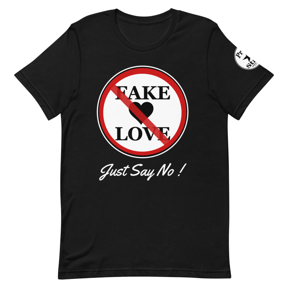 Fake Love JSN Short-Sleeve Unisex T-Shirt