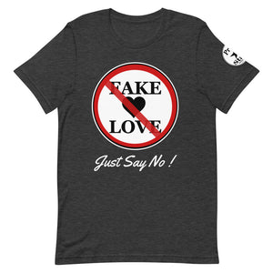 Fake Love JSN Short-Sleeve Unisex T-Shirt