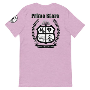 Primo Stars Crest Chest Short-Sleeve Unisex T-Shirt