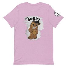 Load image into Gallery viewer, Not sorry logo bear Short-Sleeve Unisex T-Shirt
