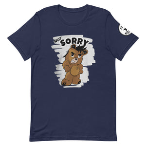 Not sorry logo bear Short-Sleeve Unisex T-Shirt