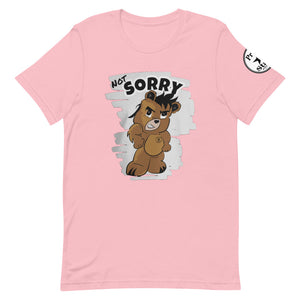 Not sorry logo bear Short-Sleeve Unisex T-Shirt