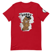 Load image into Gallery viewer, Not sorry logo bear Short-Sleeve Unisex T-Shirt
