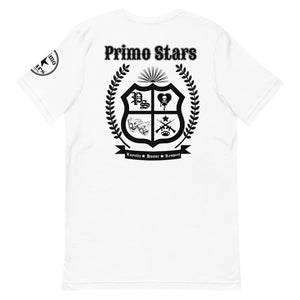 Primo Stars Crest Chest Short-Sleeve Unisex T-Shirt