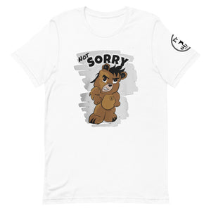 Not sorry logo bear Short-Sleeve Unisex T-Shirt