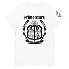 Load image into Gallery viewer, Primo Stars Crest Short-Sleeve Unisex T-Shirt
