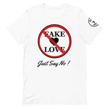 Load image into Gallery viewer, Fake love JSN Short-Sleeve Unisex T-Shirt
