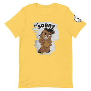 Not sorry logo bear Short-Sleeve Unisex T-Shirt
