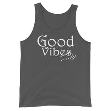 Load image into Gallery viewer, Good Vibes only W Unisex Tank Top
