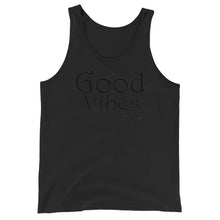 Load image into Gallery viewer, Good Vibes only Unisex Tank Top
