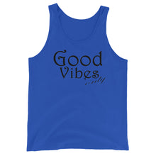 Load image into Gallery viewer, Good Vibes only Unisex Tank Top
