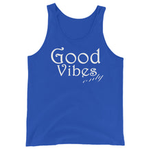 Load image into Gallery viewer, Good Vibes only W Unisex Tank Top
