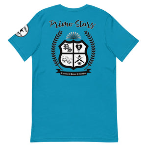Primo Stars Clothing Company Front/ Crest Back BL Short-Sleeve Unisex T-Shirt