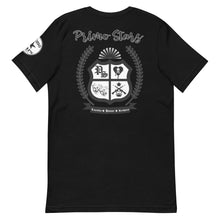 Load image into Gallery viewer, Primo Stars Clothing Company Front/ Crest Back BL Short-Sleeve Unisex T-Shirt
