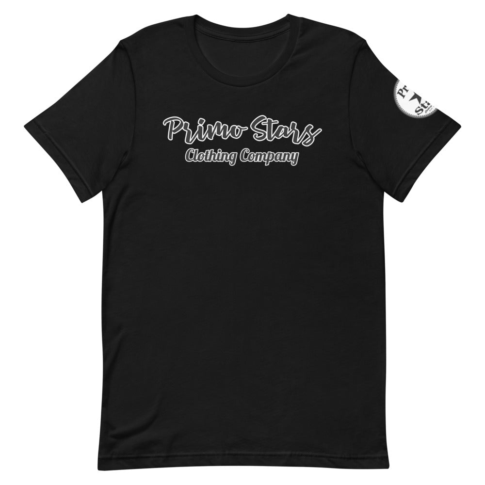 Primo Stars Clothing Company Front/ Crest Back BL Short-Sleeve Unisex T-Shirt