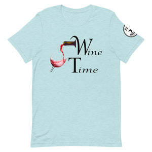 Wine Time BL Short-Sleeve Unisex T-Shirt
