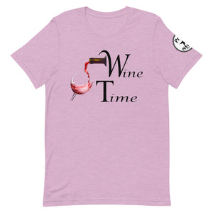 Wine Time BL Short-Sleeve Unisex T-Shirt
