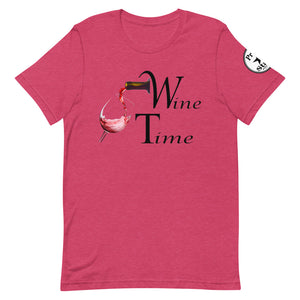 Wine Time BL Short-Sleeve Unisex T-Shirt