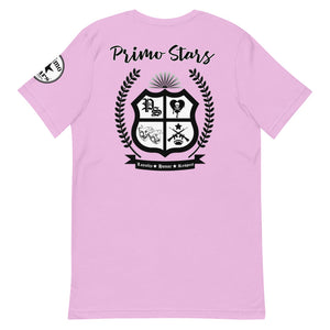 Primo Stars Clothing Company Front/ Crest Back BL Short-Sleeve Unisex T-Shirt
