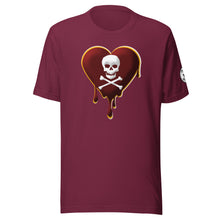 Load image into Gallery viewer, Skull Heart Drips M&amp;G Unisex t-shirt
