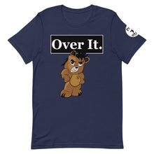 Load image into Gallery viewer, Over It. Logo bear Short-Sleeve Unisex T-Shirt

