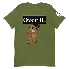 Load image into Gallery viewer, Over It. Logo bear Short-Sleeve Unisex T-Shirt
