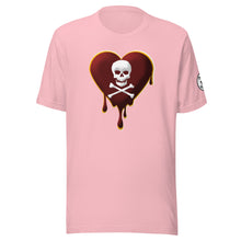 Load image into Gallery viewer, Skull Heart Drips M&amp;G Unisex t-shirt
