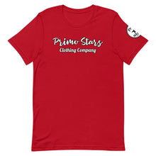 Load image into Gallery viewer, Primo Stars Clothing Company Front/ Crest Back WL Short-Sleeve Unisex T-Shirt
