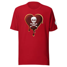 Load image into Gallery viewer, Skull Heart Drips M&amp;G Unisex t-shirt
