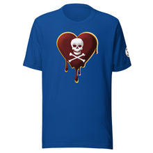 Load image into Gallery viewer, Skull Heart Drips M&amp;G Unisex t-shirt
