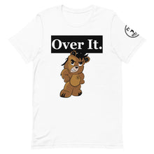 Load image into Gallery viewer, Over It. Logo bear Short-Sleeve Unisex T-Shirt

