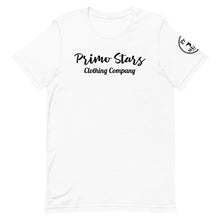 Load image into Gallery viewer, Primo Stars Clothing Company Front/ Crest Back BL Short-Sleeve Unisex T-Shirt
