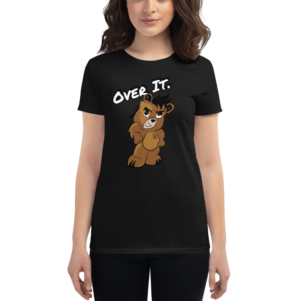Over it. Women's short sleeve t-shirt