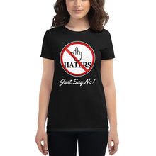 Load image into Gallery viewer, Haters JSN Women&#39;s short sleeve t-shirt
