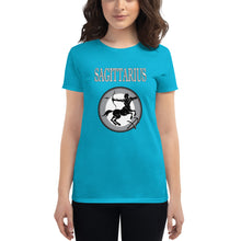 Load image into Gallery viewer, Sagittarius Women&#39;s short sleeve t-shirt
