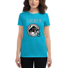 Load image into Gallery viewer, Taurus Women&#39;s short sleeve t-shirt
