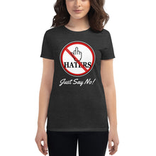 Load image into Gallery viewer, Haters JSN Women&#39;s short sleeve t-shirt
