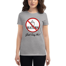 Load image into Gallery viewer, Haters JSN Women&#39;s short sleeve t-shirt
