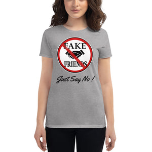Fake Friends JSN BL Women's short sleeve t-shirt