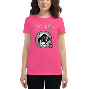 Taurus Women's short sleeve t-shirt
