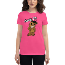 Load image into Gallery viewer, Over it. Women&#39;s short sleeve t-shirt
