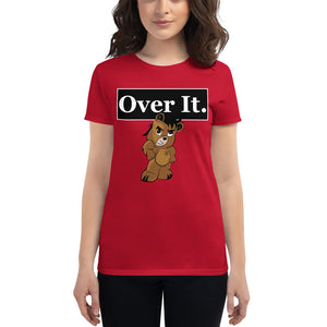 Over It. Logo bear Women's short sleeve t-shirt