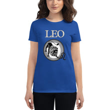 Load image into Gallery viewer, Leo Women&#39;s short sleeve t-shirt
